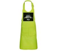 Fabulous Tablier Cuisine Enfant 2 Poches Vert Beatles Abbey Road Pop - Haut de gamme Vert G