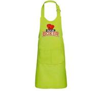 Fabulous Tablier Cuisine Enfant 2 Poches Vert Fils de Boxer - Haut de gamme Vert G