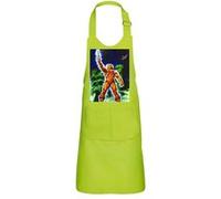 Fabulous Tablier Cuisine Enfant 2 Poches Vert He Man And The Masters Of The Universe - Haut de gamme Vert G