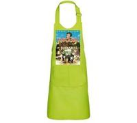 Fabulous Tablier Cuisine Enfant 2 Poches Vert Jumanji Robin Williams - Haut de gamme Vert G