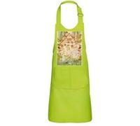 Fabulous Tablier Cuisine Enfant 2 Poches Vert La Reine Des Neiges Les Contes d'Andersen - Haut de gamme Vert G