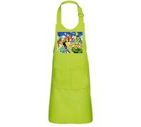 Fabulous Tablier Cuisine Enfant 2 Poches Vert One Piece Fete Sur Le Sunny - Haut de gamme Vert G