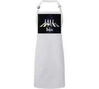 Fabulous Tablier Cuisine Premium Blanc Beatles Abbey Road Pop Blanc G