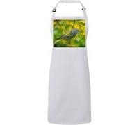 Fabulous Tablier Cuisine Premium Blanc Bel Oiseau Sur Une Branche Blanc G