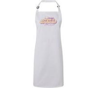 Fabulous Tablier Cuisine Premium Blanc Certifiée meilleure Aide à domicile de l'univers Blanc G