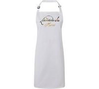 Fabulous Tablier Cuisine Premium Blanc Da Vinci Signature Blanc G