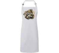 Fabulous Tablier Cuisine Premium Blanc Da Vinci Signature Peinture Blanc G
