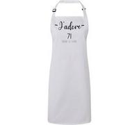 Fabulous Tablier Cuisine Premium Blanc J'Adore 71 Saone Et Loire Departement Macon Blanc G