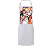 Fabulous Tablier Cuisine Premium Blanc Kame Hame Ha Vague Destructrice Dragon Ball Blanc G