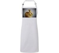 Fabulous Tablier Cuisine Premium Blanc Lapin Nain Trop Mignon Poilu Beige Blanc G