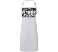 Fabulous Tablier Cuisine Premium Blanc Mahatma Gandhi Inde Marche du Sel Blanc G