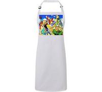 Fabulous Tablier Cuisine Premium Blanc One Piece Fete Sur Le Sunny Blanc G