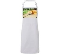 Fabulous Tablier Cuisine Premium Blanc Renard Endormis Super Mignon Blanc G