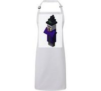 Fabulous Tablier Cuisine Premium Blanc Witch Minecraft Blanc G