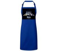Fabulous Tablier Cuisine Premium Bleu Beatles Abbey Road Pop Bleu G