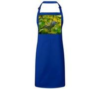 Fabulous Tablier Cuisine Premium Bleu Bel Oiseau Sur Une Branche Bleu G