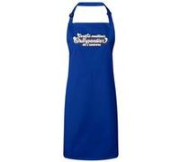 Fabulous Tablier Cuisine Premium Bleu Certifié meilleur Charpentier de l'univers Bleu G