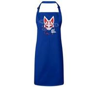 Fabulous Tablier Cuisine Premium Bleu Kitsune renard japonais Bleu G