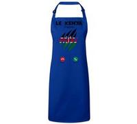 Fabulous Tablier Cuisine Premium Bleu Le Kenya M'Appelle Drapeau Bleu G