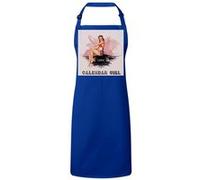 Fabulous Tablier Cuisine Premium Bleu Pin Up 1954 Calendar Girl Bleu G