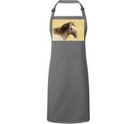 Fabulous Tablier Cuisine Premium Gris Beau Cheval Beige Prairie Gris G