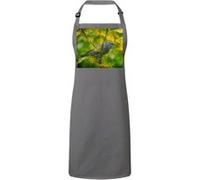 Fabulous Tablier Cuisine Premium Gris Bel Oiseau Sur Une Branche Gris G