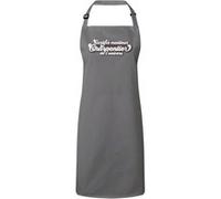 Fabulous Tablier Cuisine Premium Gris Certifié meilleur Charpentier de l'univers Gris G