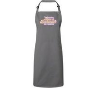Fabulous Tablier Cuisine Premium Gris Certifiée meilleure Aide à domicile de l'univers Gris G