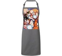 Fabulous Tablier Cuisine Premium Gris Kame Hame Ha Vague Destructrice Dragon Ball Gris G