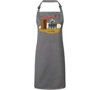 Fabulous Tablier Cuisine Premium Gris Les Vrais Héros - Menuisier Charpentier Ebéniste Gris G