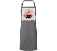 Fabulous Tablier Cuisine Premium Gris Pin Up 1954 Calendar Girl Gris G