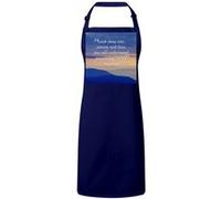 Fabulous Tablier Cuisine Premium Navy Albert Einstein Look Deep Citation Navy G