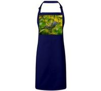 Fabulous Tablier Cuisine Premium Navy Bel Oiseau Sur Une Branche Navy G