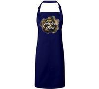 Fabulous Tablier Cuisine Premium Navy Da Vinci Signature Peinture Navy G