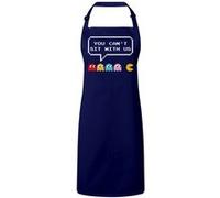 Fabulous Tablier Cuisine Premium Navy You Can't Sit With Us Parodie Pac Man Navy G
