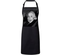 Fabulous Tablier Cuisine Premium Noir Albert Einstein Tire La Langue Noir G