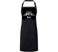 Fabulous Tablier Cuisine Premium Noir Beatles Abbey Road Pop Noir G