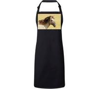 Fabulous Tablier Cuisine Premium Noir Beau Cheval Beige Prairie Noir G