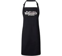 Fabulous Tablier Cuisine Premium Noir Certifié meilleur Charpentier de l'univers Noir G