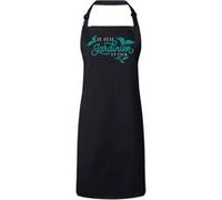 Fabulous Tablier Cuisine Premium Noir Je suis Jardinier et Fier Noir G