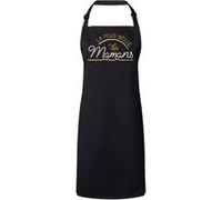 Fabulous Tablier Cuisine Premium Noir La Plus Belle des Mamans Noir G