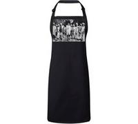 Fabulous Tablier Cuisine Premium Noir Mahatma Gandhi Inde Marche du Sel Noir G