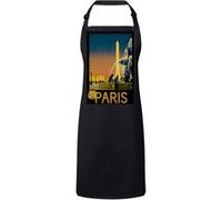 Fabulous Tablier Cuisine Premium Noir Paris Obelisque Affiche Poster Vintage Noir G
