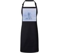Fabulous Tablier Cuisine Premium Noir Renard Polaire Neige Blanc Noir G