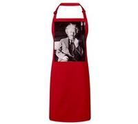 Fabulous Tablier Cuisine Premium Rouge Albert Einstein Scientifique Pipe Rouge G