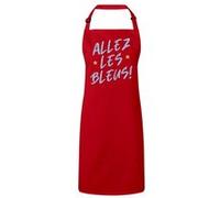 Fabulous Tablier Cuisine Premium Rouge Allez les Bleus ! Rouge G