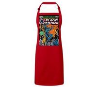 Fabulous Tablier Cuisine Premium Rouge Black Panther Marvel Couverture BD Rouge G