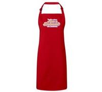 Fabulous Tablier Cuisine Premium Rouge Certifiée meilleure Aide à domicile de l'univers Rouge G