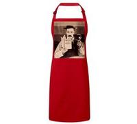 Fabulous Tablier Cuisine Premium Rouge Charlie Chaplin How to be a Detective Rouge G