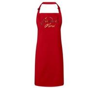 Fabulous Tablier Cuisine Premium Rouge Da Vinci Signature Rouge G